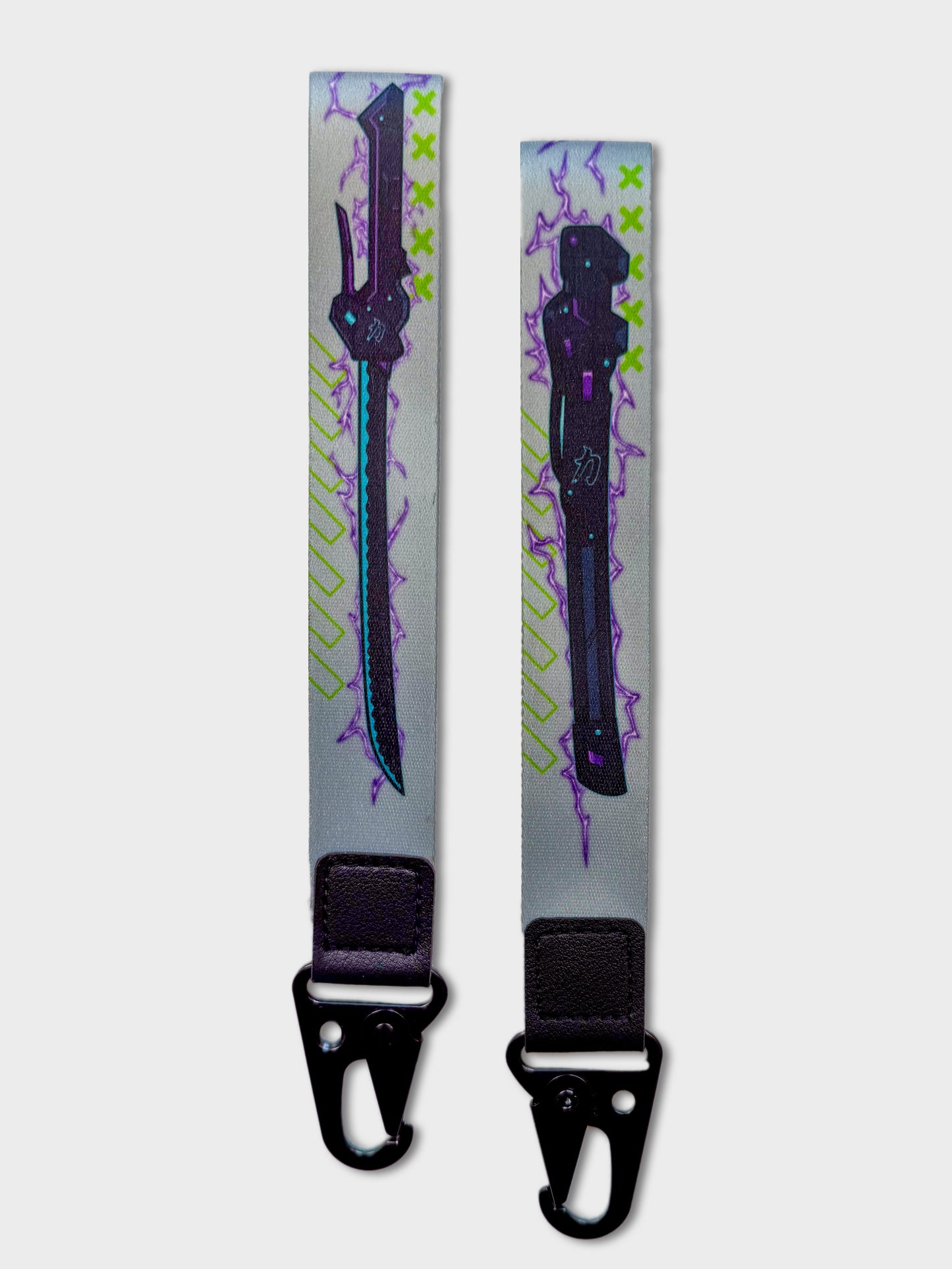 Cyber Katana Keychain