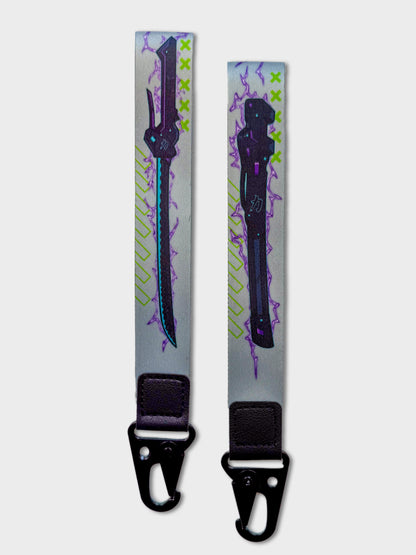 Cyber Katana Keychain