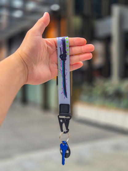 Cyber Katana Keychain