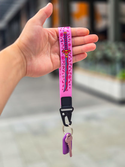 Blossom Katana Keychain
